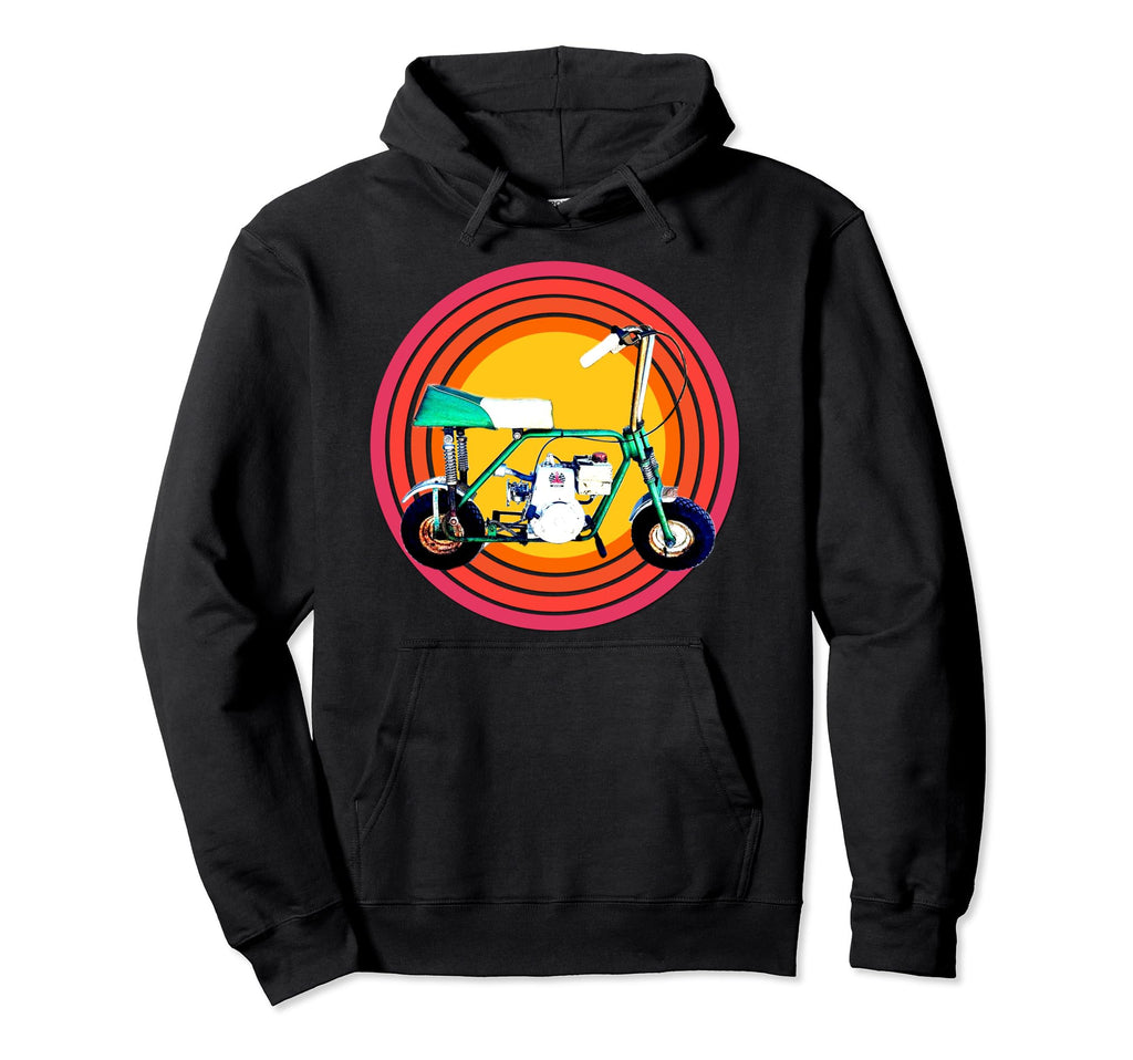 Minibike Motor Scooter Mini Bike 1960S Hoodie - Trendy Graphic for Adults - T-Shirt, Sweatshirt, Hoodie