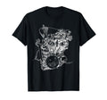 Motorcycle Engine Blueprint Diagram T-Shirt - Aesthetic Graphic Men Women - T-Shirt, Sweatshirt, Hoodie