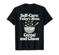Self Care Todays Menu Cereal And T-Shirt - Fun Novelty Design for Adults - T-Shirt, Sweatshirt, Hoodie