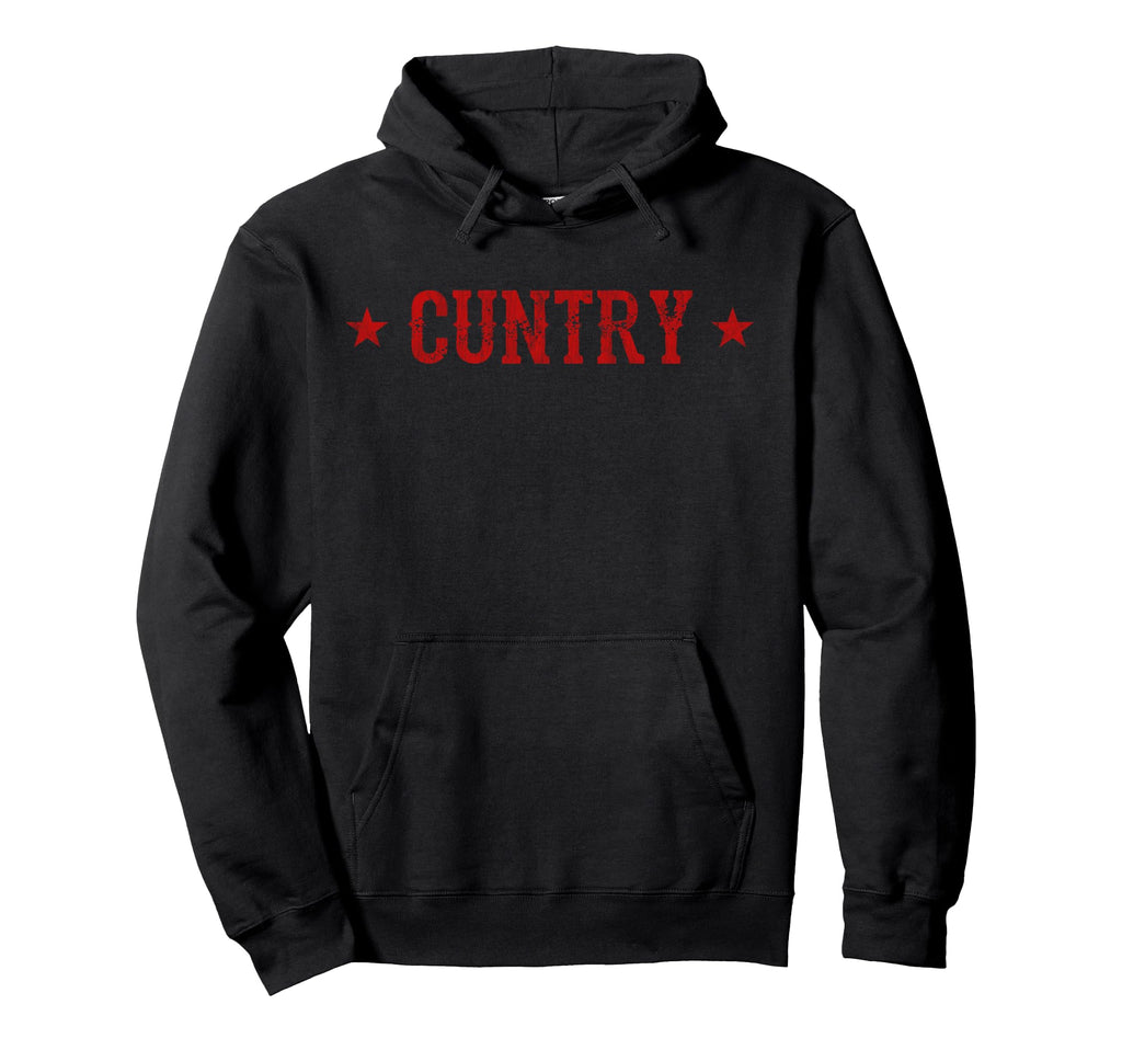 Cuntry Country Cowboy Cowgirl Western Hoodie - Minimalist Print Men Women - T-Shirt, Sweatshirt, Hoodie