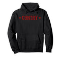 Cuntry Country Cowboy Cowgirl Western Hoodie - Minimalist Print Men Women - T-Shirt, Sweatshirt, Hoodie