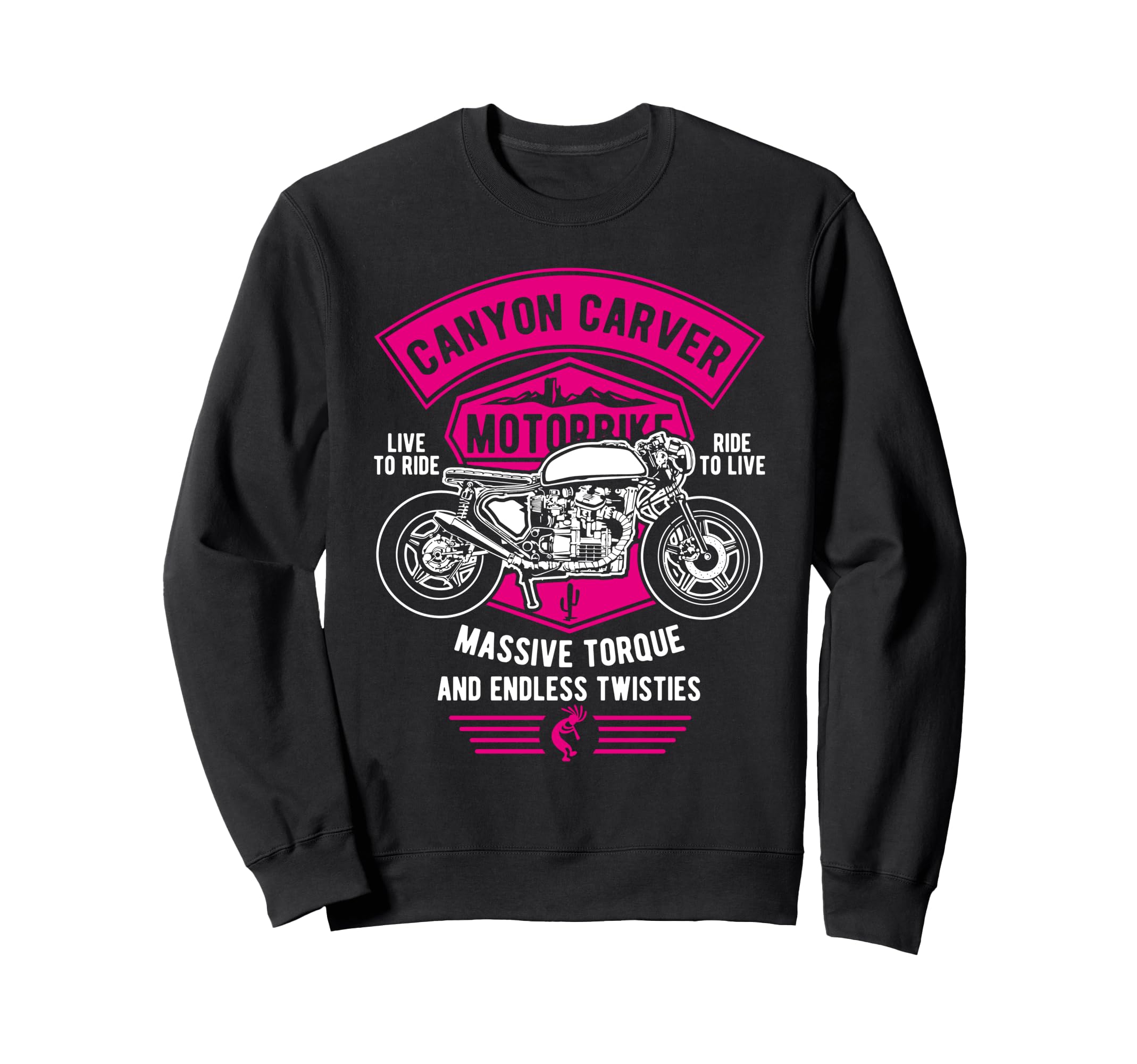 Canyon Carver Motorcycle Sweatshirt - Novelty Apparel Unisex - T-Shirt, Sweatshirt, Hoodie
