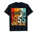 67 Years Old Motorcycle 1955 67Th T-Shirt - Novelty Apparel for Adults - T-Shirt, Sweatshirt, Hoodie