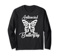 Antisocial Butterfly T-Shirt - Trendy Graphic Unisex - T-Shirt, Sweatshirt, Hoodie