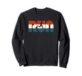 Run Red White Blue Typography Runner Sweatshirt - Unique Graphic Unisex - T-Shirt, Sweatshirt, Hoodie