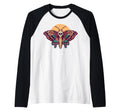 Skull Antisocial Butterfly Raglan Sweatshirt - Streetwear Style Men Women - T-Shirt, Sweatshirt, Hoodie
