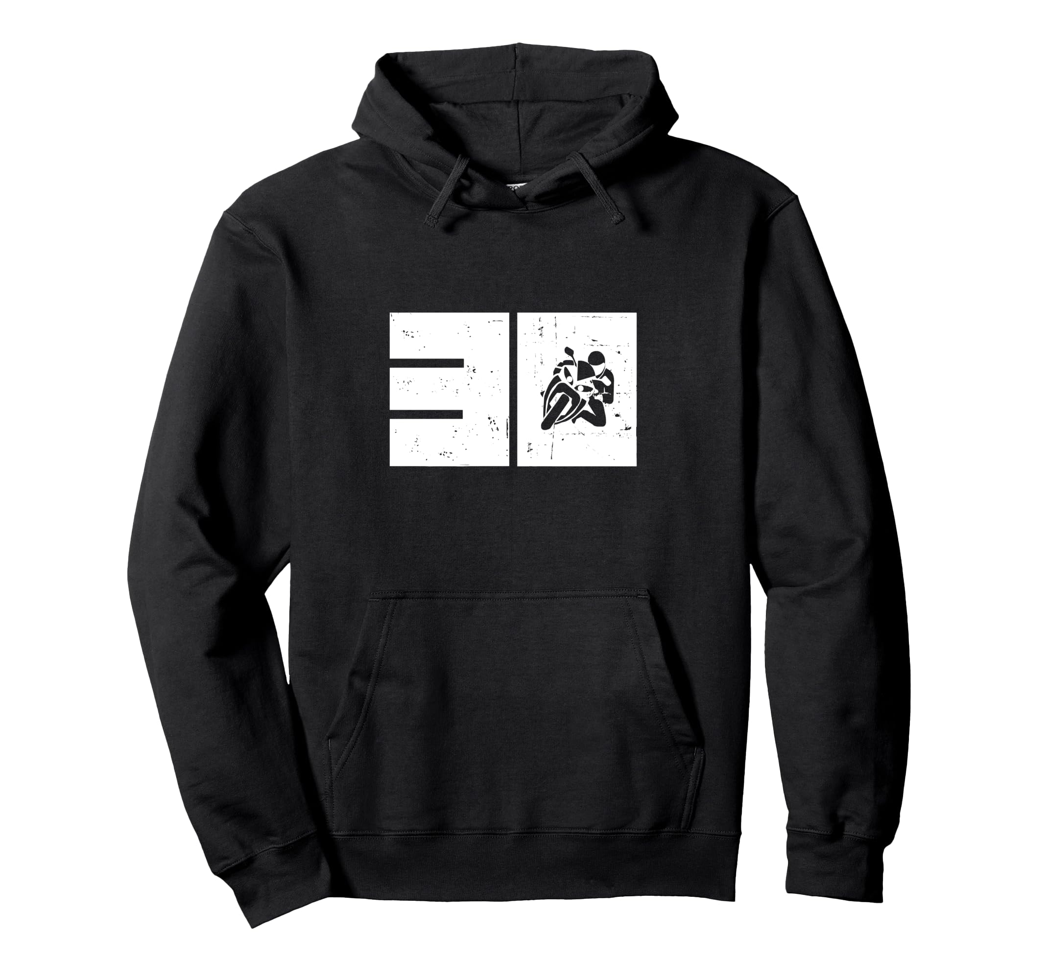 Moto 30 Motorcycle Number 30 Biker Hoodie - Unique Graphic for Adults - T-Shirt, Sweatshirt, Hoodie