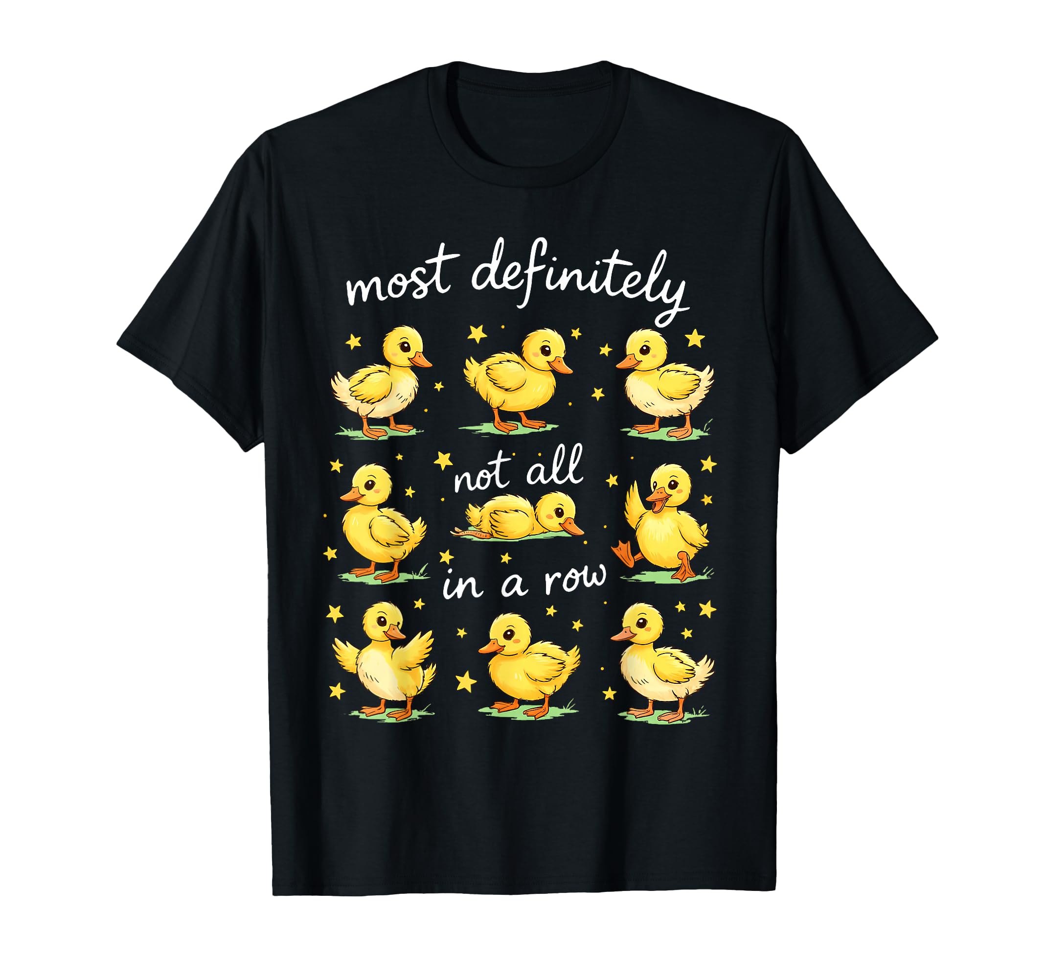 Most Definitely Not All Row Funny T-Shirt - Aesthetic Graphic Men Women - T-Shirt, Sweatshirt, Hoodie
