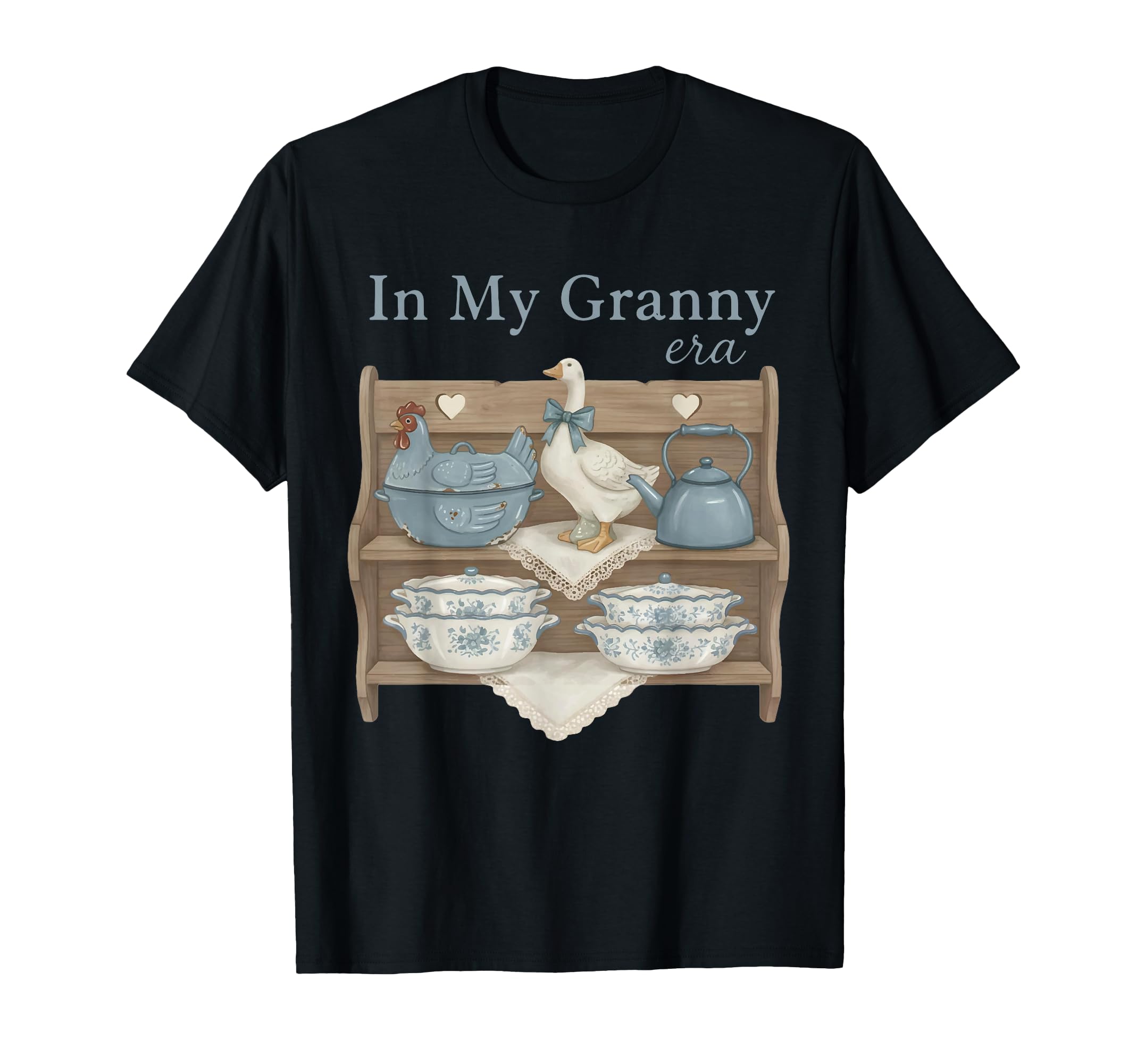 My Granny Era Goose Kitchen Shelf T-Shirt - Aesthetic Graphic Men Women - T-Shirt, Sweatshirt, Hoodie