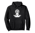 Silhouette Meditation Spiritual Motifs Hoodie - Trendy Graphic for Adults - T-Shirt, Sweatshirt, Hoodie