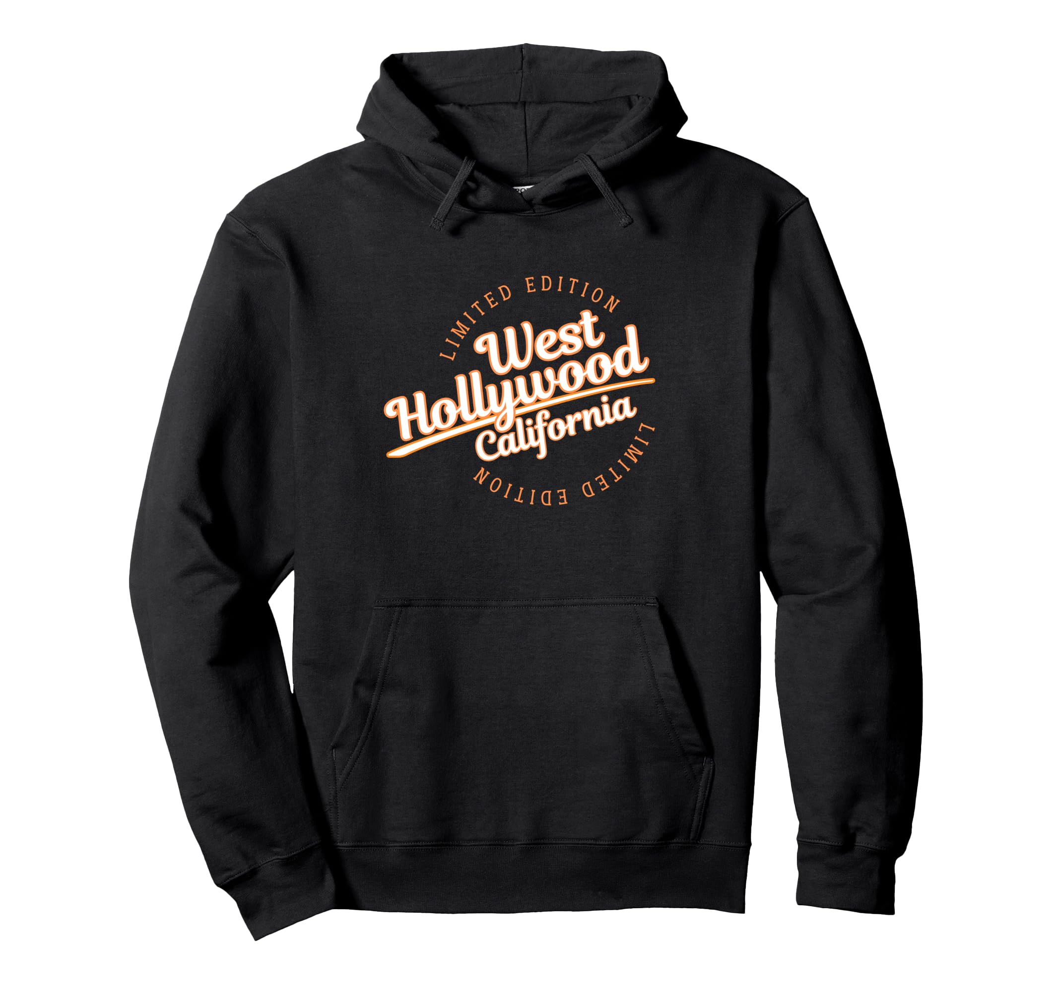 Athletic West Hollywood Cali Hoodie - Aesthetic Graphic Unisex - T-Shirt, Sweatshirt, Hoodie