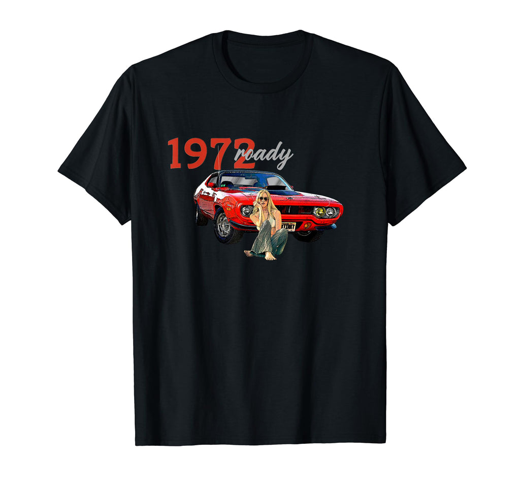 Muscle Cars 1972 Roady Muscle Car T-Shirt - Graphic Print for Adults - T-Shirt, Sweatshirt, Hoodie