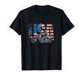 Motorcycle Usa Motorcycle T-Shirt - Aesthetic Graphic Men Women - T-Shirt, Sweatshirt, Hoodie