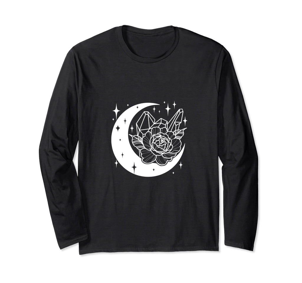 Spiritual Moon Child Witchs Crystals T-Shirt - Aesthetic Graphic Unisex - T-Shirt, Sweatshirt, Hoodie