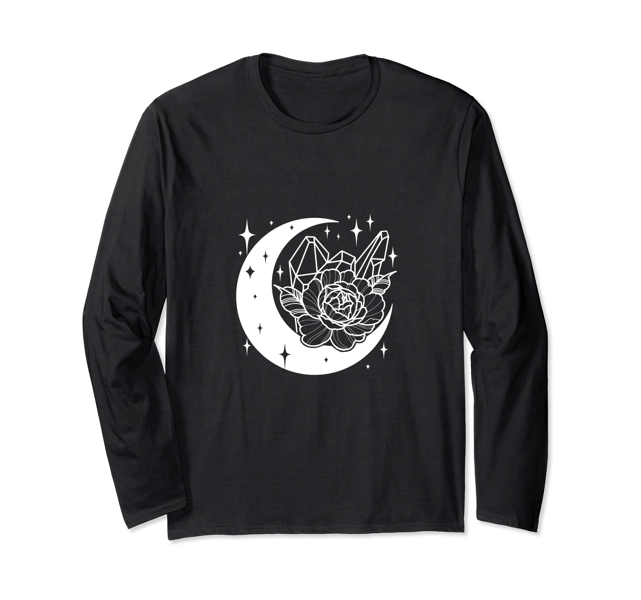 Spiritual Moon Child Witchs Crystals T-Shirt - Aesthetic Graphic Unisex - T-Shirt, Sweatshirt, Hoodie