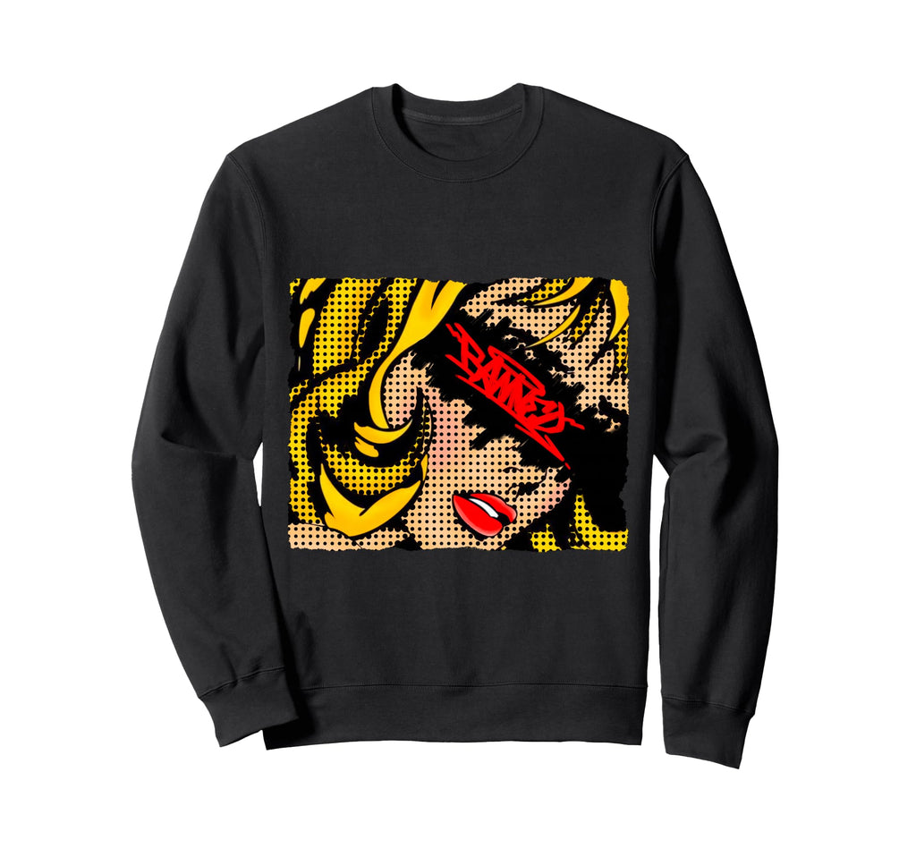 Pin Up Pop Art Comic Graffiti Tag Sweatshirt - Aesthetic Graphic Men Women - T-Shirt, Sweatshirt, Hoodie