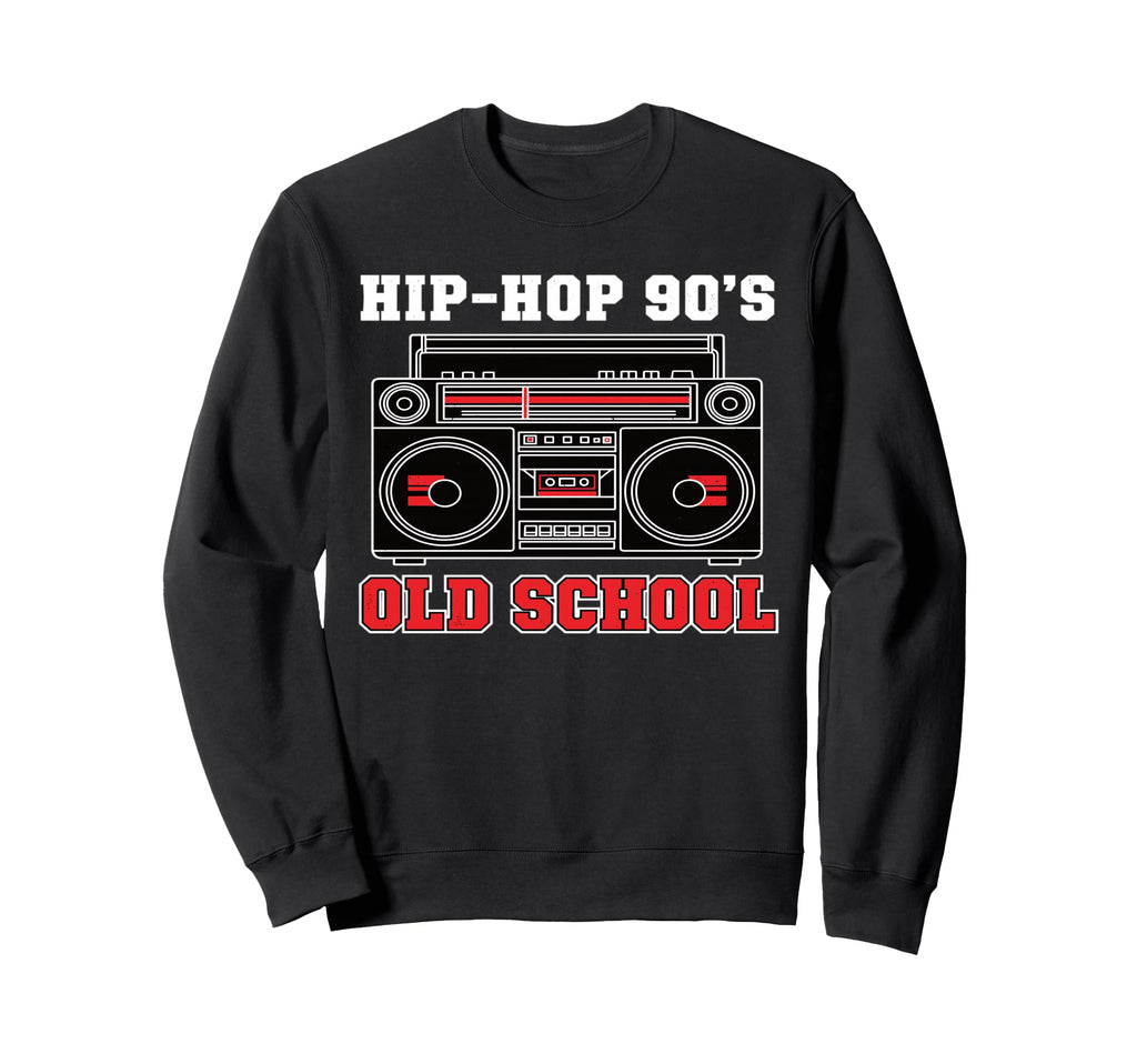 Hip Hop 90S Old School Vinyl Sweatshirt - Trendy Graphic for Adults - T-Shirt, Sweatshirt, Hoodie