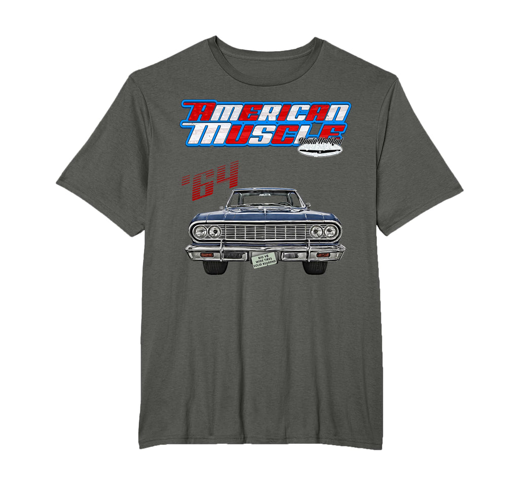 1964 Chevelle Muscle Car Ss454 Ss427 T-Shirt - Streetwear Style for Adults - T-Shirt, Sweatshirt, Hoodie
