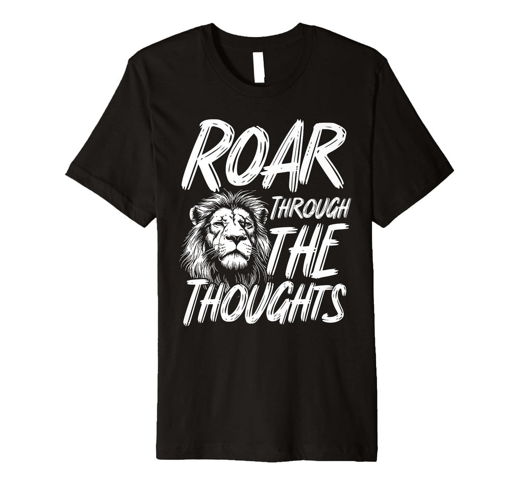 Bold Lion Overthinkers And Mental T-Shirt - Aesthetic Graphic for Adults - T-Shirt, Sweatshirt, Hoodie