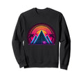 Retrowave Synthwave 80S Eighties Sweatshirt - Custom Art Print for Adults - T-Shirt, Sweatshirt, Hoodie
