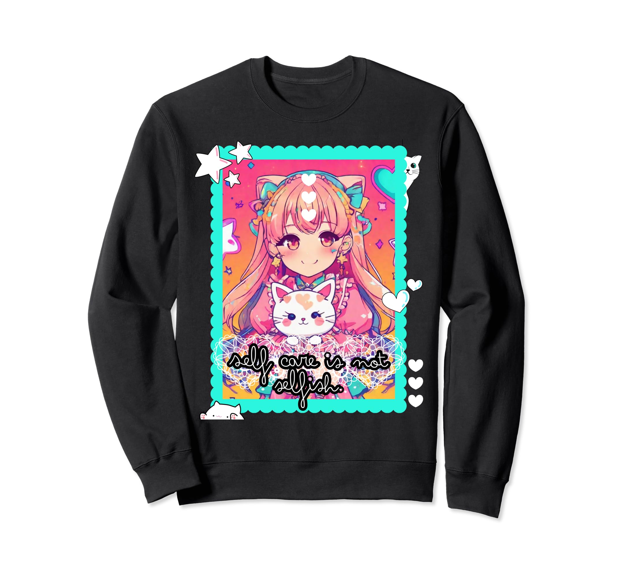Gothic Whispers Strength Sweatshirt - Casual Everyday Wear Men Women - T-Shirt, Sweatshirt, Hoodie