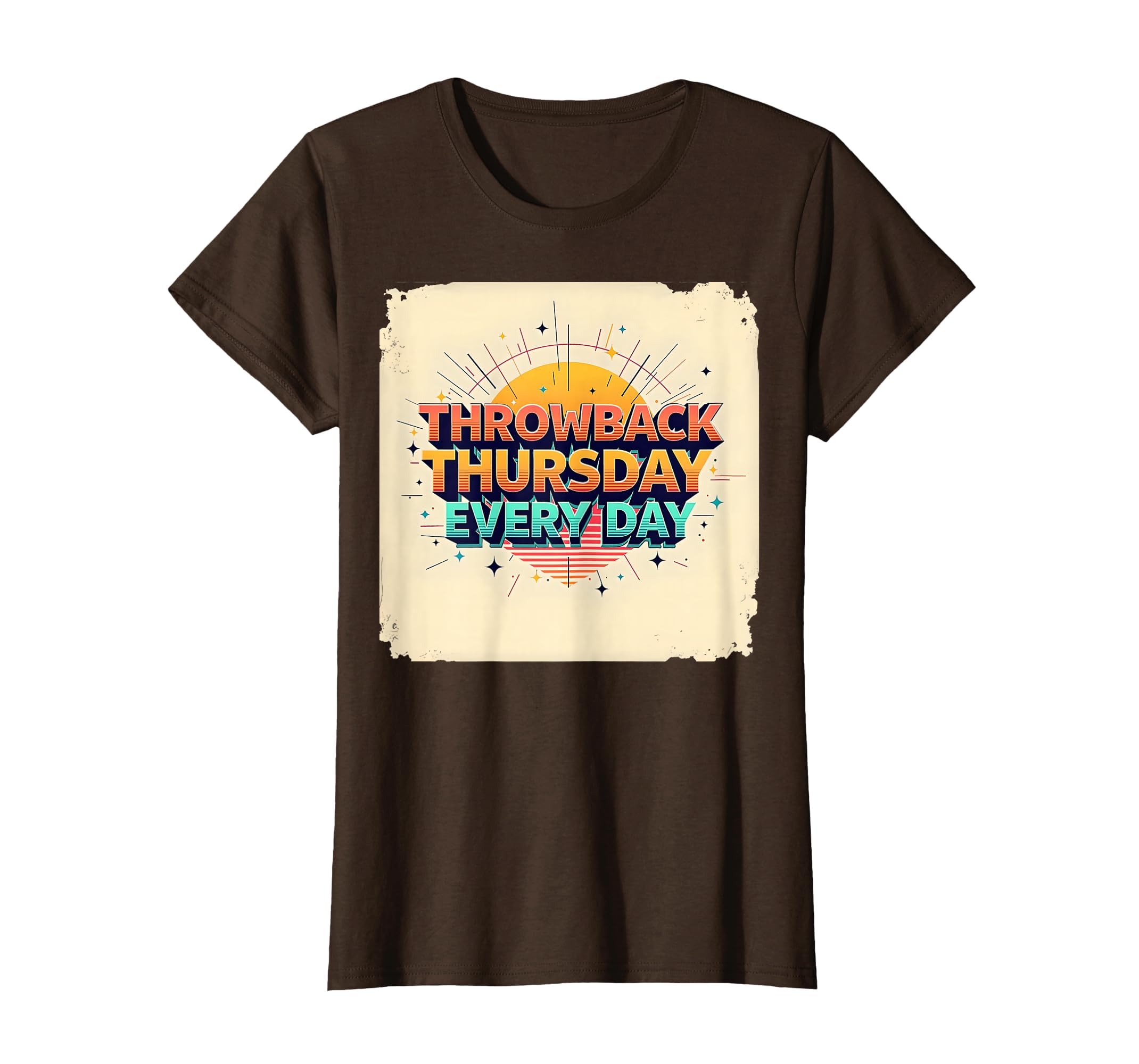 Throwback Thursday Every Day T-Shirt - Custom Art Print for Adults - T-Shirt, Sweatshirt, Hoodie