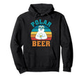 Bear Animal Beer Funny Sunset Hoodie - Fun Novelty Design Unisex - T-Shirt, Sweatshirt, Hoodie