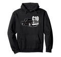 C 10 Square Body Lowered Truck Or Car Hoodie - Graphic Print for Adults - T-Shirt, Sweatshirt, Hoodie
