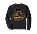 Skeleton Trucker Haulin Since Day One Sweatshirt - Trendy Graphic Unisex - T-Shirt, Sweatshirt, Hoodie