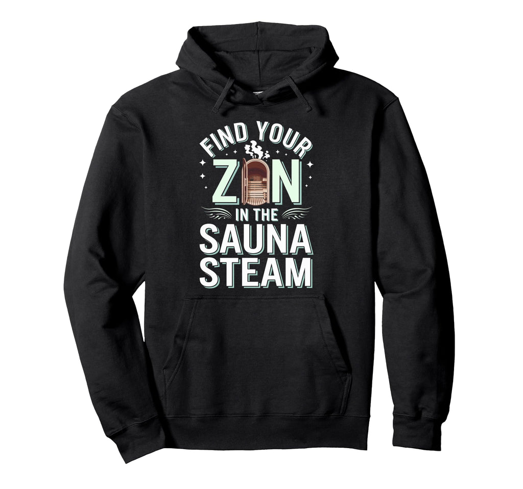 Infrared Sauna Sweat Therapy Spa Hoodie - Casual Everyday Wear Men Women - T-Shirt, Sweatshirt, Hoodie
