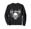Def Leppard Winged Skull Sweatshirt - Novelty Apparel Unisex - T-Shirt, Sweatshirt, Hoodie