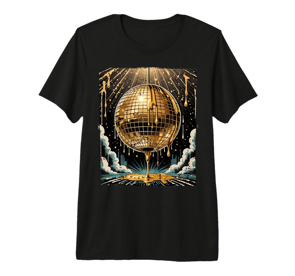 Disco Ball 80S Aesthetic Tri Blend T-Shirt - Aesthetic Graphic Unisex - T-Shirt, Sweatshirt, Hoodie
