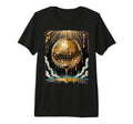 Disco Ball 80S Aesthetic Tri Blend T-Shirt - Aesthetic Graphic Unisex - T-Shirt, Sweatshirt, Hoodie
