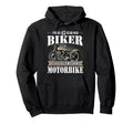 45Th Biker Birthday Gifts Motorcycle Hoodie - Fun Novelty Design Men Women - T-Shirt, Sweatshirt, Hoodie