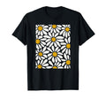 Boho White Daisy Floral Summer Art T-Shirt - Fun Novelty Design Unisex - T-Shirt, Sweatshirt, Hoodie