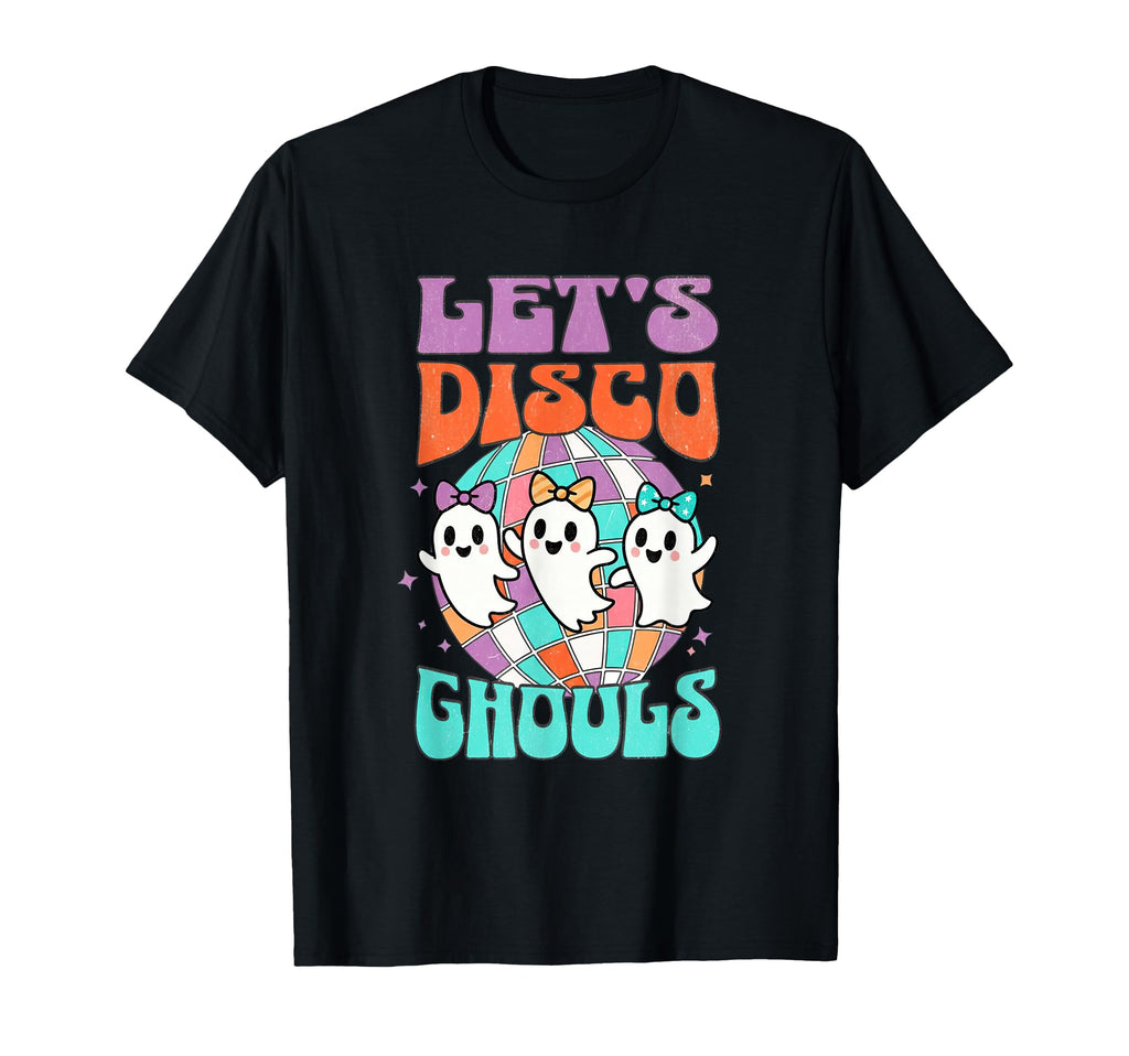 Lets Disco Ghouls Coquette Ghosts T-Shirt - Aesthetic Graphic Men Women - T-Shirt, Sweatshirt, Hoodie