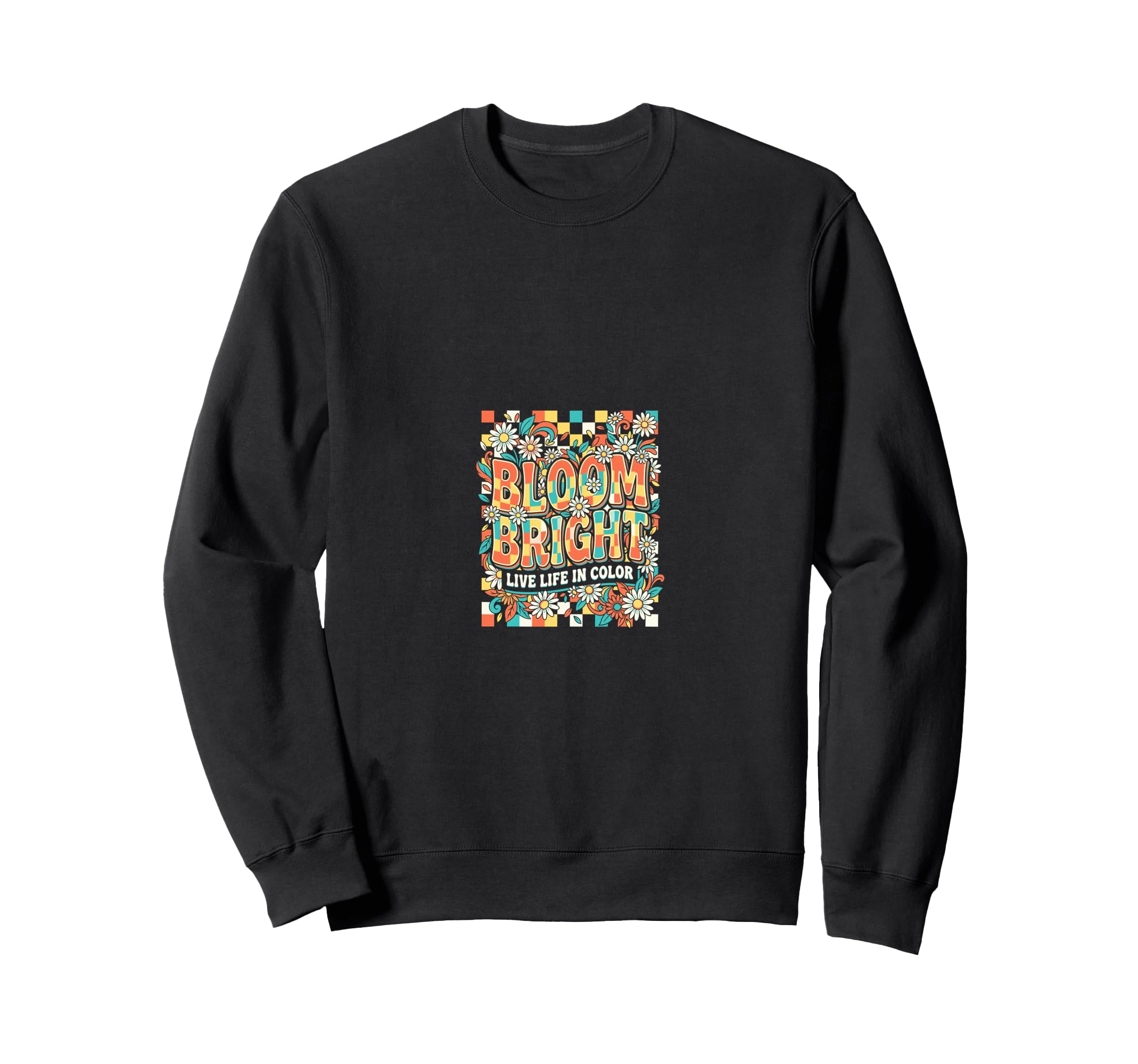 Blooming Floral Flower Sweatshirt - Casual Everyday Wear for Adults - T-Shirt, Sweatshirt, Hoodie