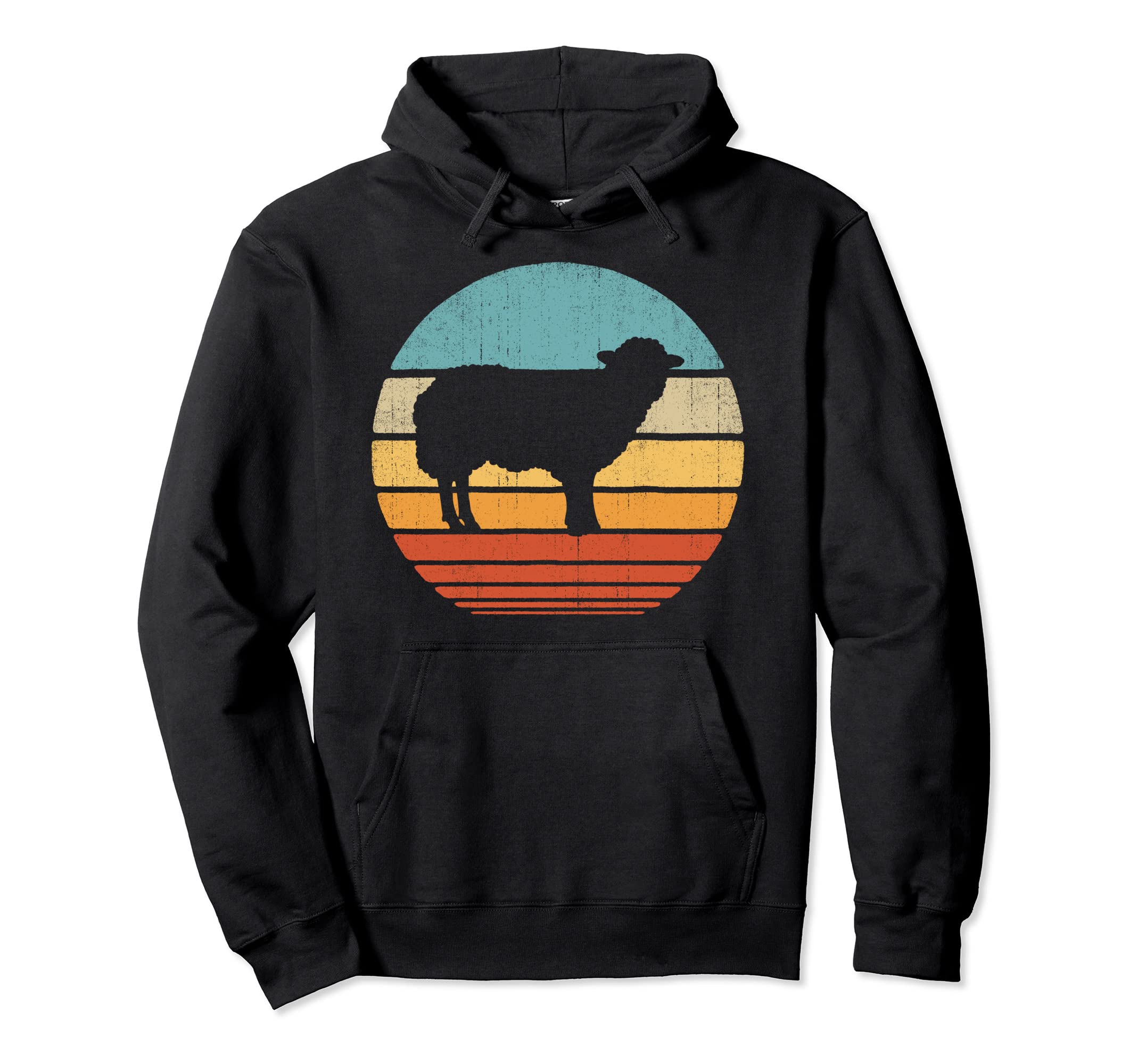 Lamb 60S 70S Farm Gifts Farmer Hoodie - Graphic Print Men Women - T-Shirt, Sweatshirt, Hoodie