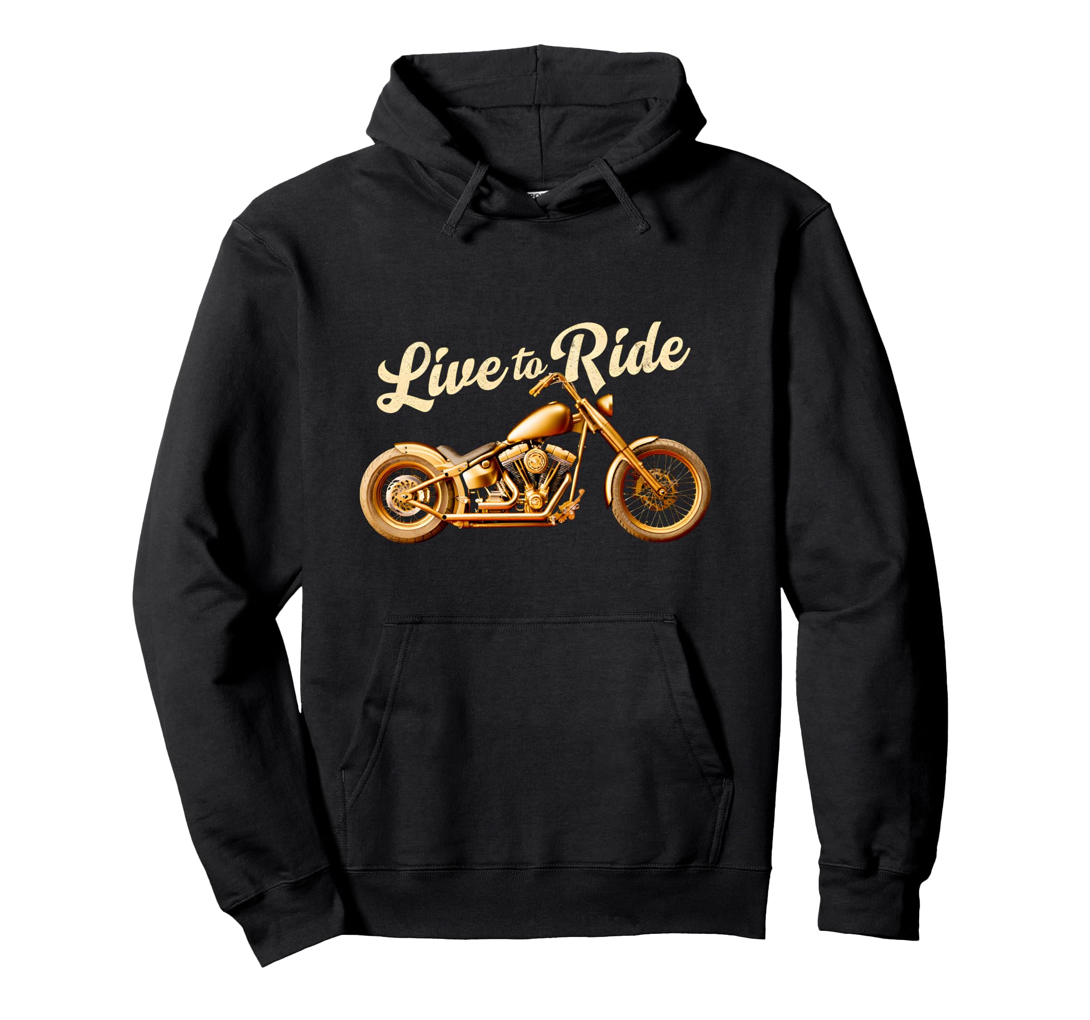 Live To Ride Motorcycle Biker Travel Hoodie - Trendy Graphic Men Women - T-Shirt, Sweatshirt, Hoodie