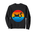 Funny Cat Kitten Meme Sunset Peeping Sweatshirt - Trendy Graphic Men Women - T-Shirt, Sweatshirt, Hoodie