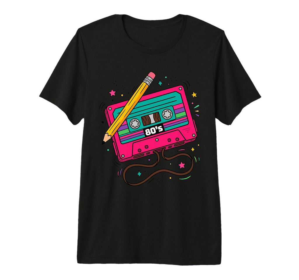 Cassette Tape 80S Music Aesthetic T-Shirt - Aesthetic Graphic for Adults - T-Shirt, Sweatshirt, Hoodie