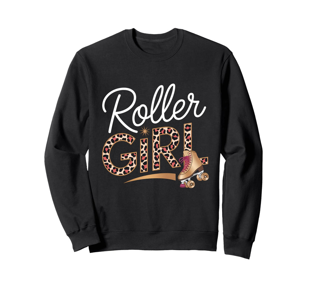 Roller Skater Roller Skating 70S 90S Sweatshirt - Unique Graphic Unisex - T-Shirt, Sweatshirt, Hoodie