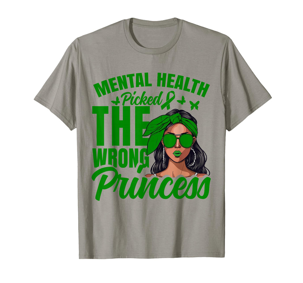 Mental Health Awareness Princess T-Shirt - Aesthetic Graphic Unisex - T-Shirt, Sweatshirt, Hoodie