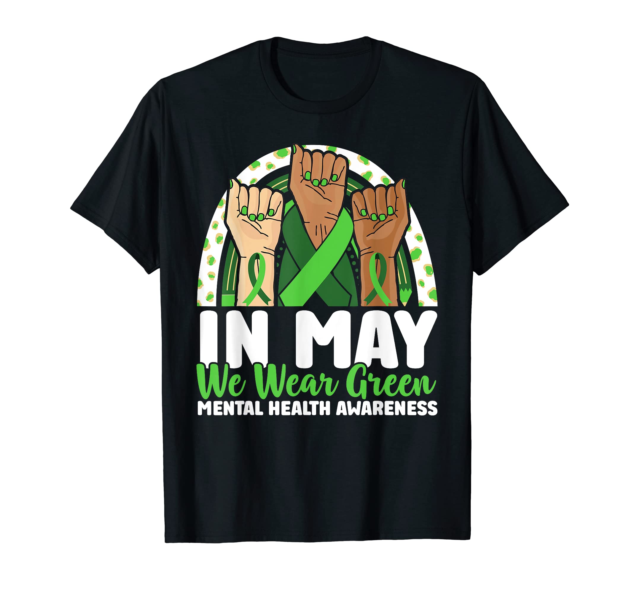 Green Messy Bun May We Wear Green T-Shirt - Casual Everyday Wear Unisex - T-Shirt, Sweatshirt, Hoodie
