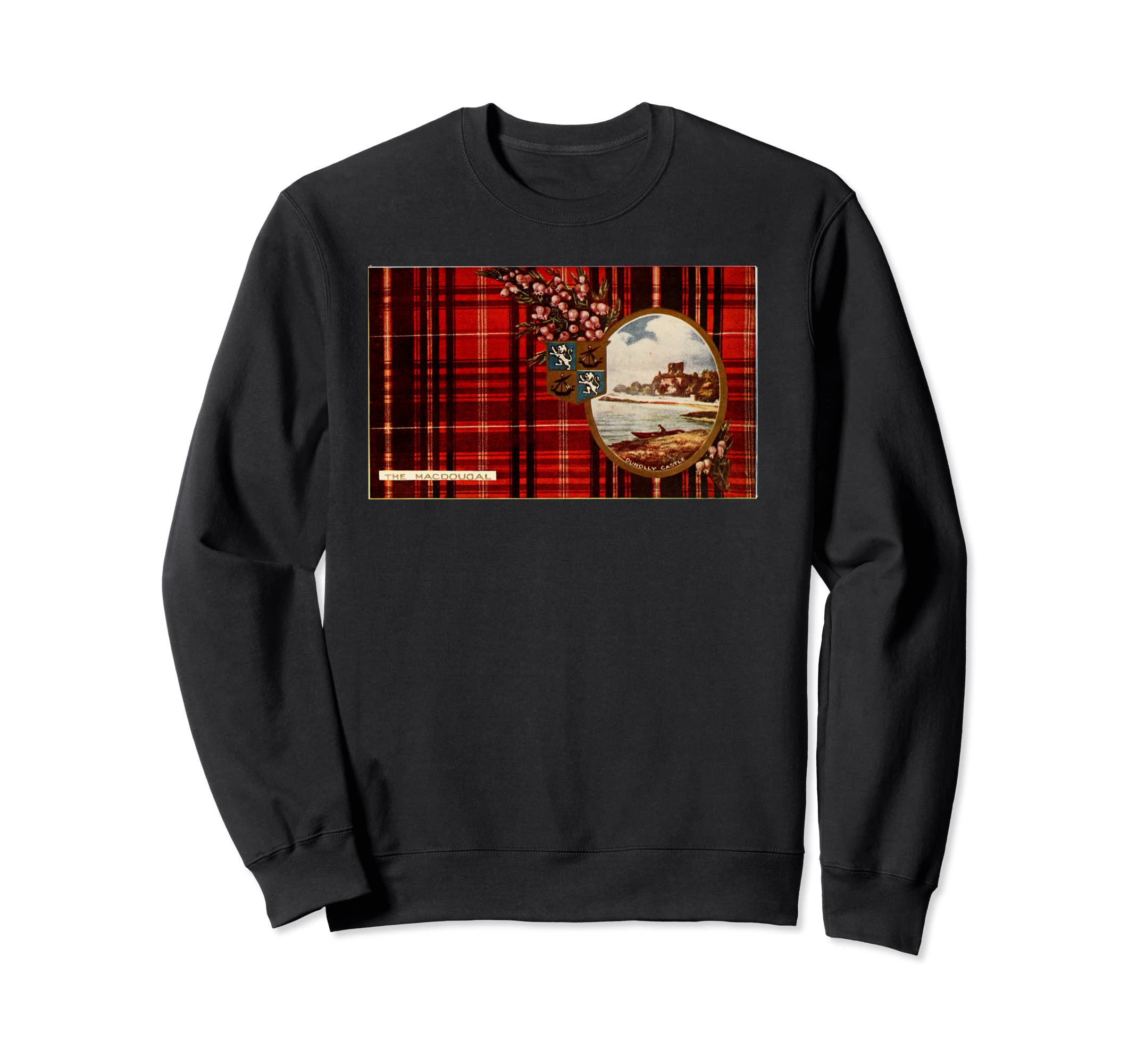 Clan Macdougal Postcard Sweatshirt - Graphic Print Unisex - T-Shirt, Sweatshirt, Hoodie