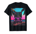 Vaporwave Stereo Speakers 80S T-Shirt - Minimalist Print Men Women - T-Shirt, Sweatshirt, Hoodie
