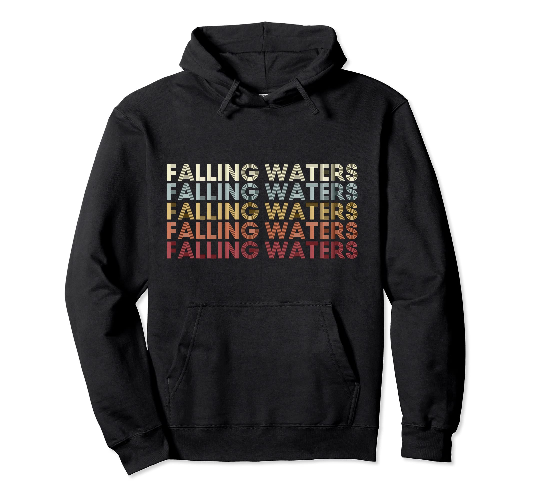 Falling Waters West Virginia Falling Waters Hoodie - Graphic Print Unisex - T-Shirt, Sweatshirt, Hoodie
