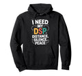 Distance Silence Peace Introvert Hoodie - Novelty Apparel Men Women - T-Shirt, Sweatshirt, Hoodie
