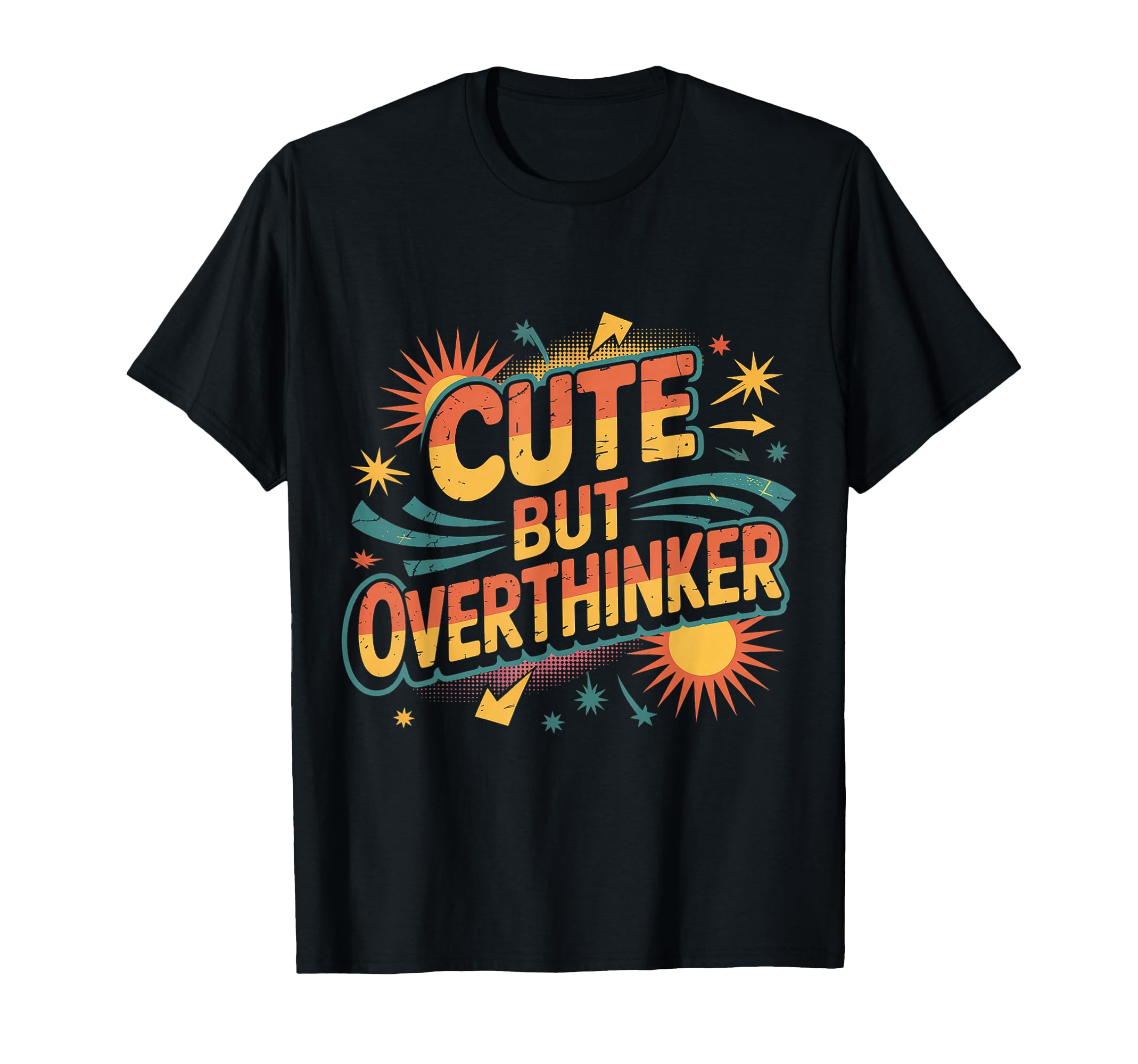 Overthinking Mind Self Awareness T-Shirt - Graphic Print Unisex - T-Shirt, Sweatshirt, Hoodie