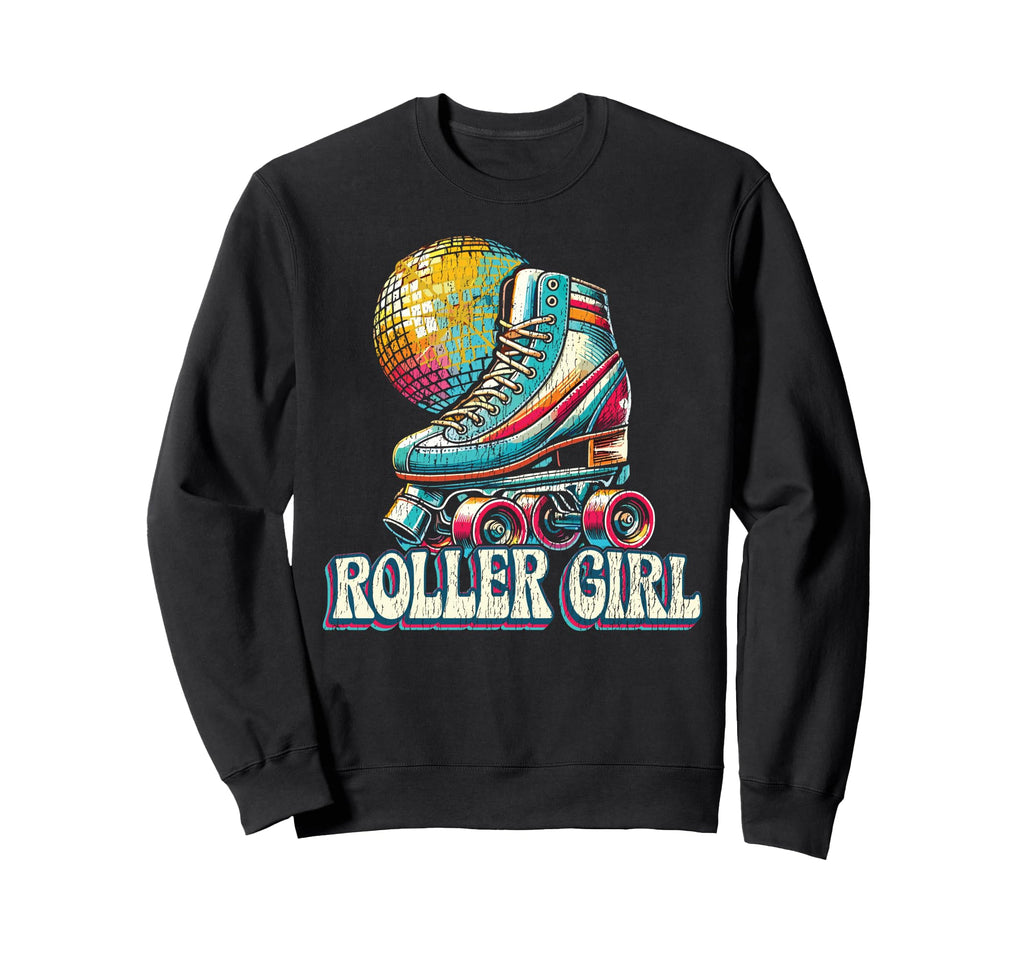 Roller Skating Skate 1970S Roller Sweatshirt - Minimalist Print Unisex - T-Shirt, Sweatshirt, Hoodie